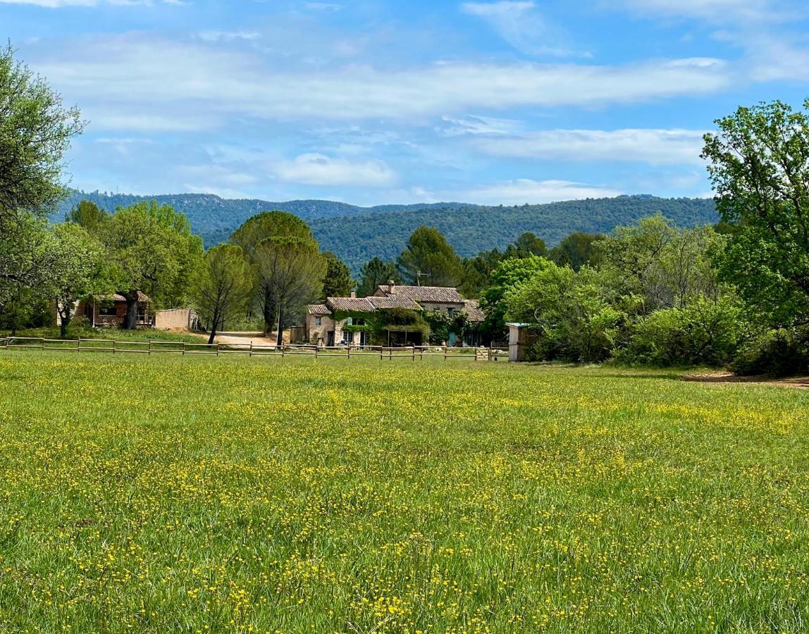 Charmant Appartement Independant Au Sein D'Un Mas Provencal أوبس المظهر الخارجي الصورة